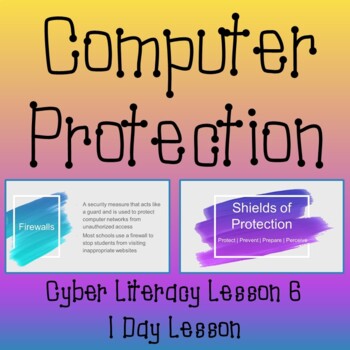 Preview of Cyber Literacy Lesson 6: Computer Protection