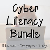 Cyber Literacy Lesson Bundle