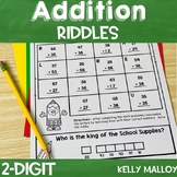 2-Digit Addition With Without Regrouping Math Riddles Joke
