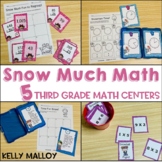  Winter Math Games 3rd Grade Math Centers 
