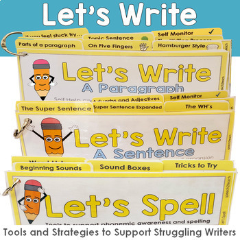 Preview of Let's Write: Tools and Strategies to Support Struggling Students