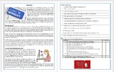 Cyber Monday - Reading Comprehension / Vocabulary Worksheet
