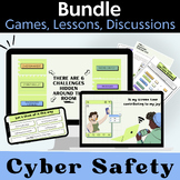 Cyber Safety Life Skills Bundle for Grades 8-12 + Social M