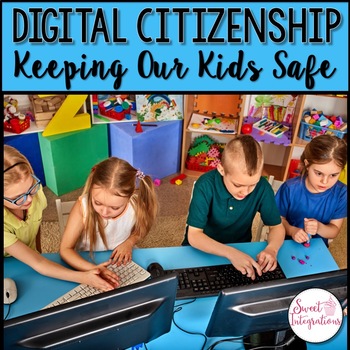 Preview of Digital Citizenship and Online Safety - Posters, Group Activities, and Badges