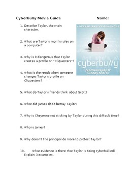 Preview of Cyberbully Movie Guide