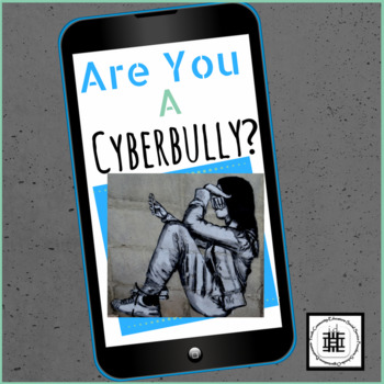 Preview of Cyberbullying Activity - High School and Middle School Cyber Safety