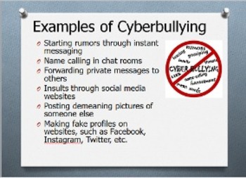 oral presentation on cyberbullying