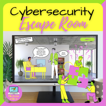 Preview of Cybersecurity Escape Room