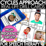 Cycles Approach Speech Therapy Cards with inclusive REAL-L