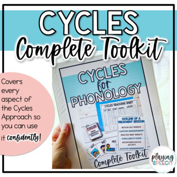 Preview of Cycles Approach for Speech Therapy Complete Toolkit