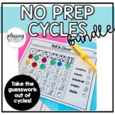 Cycles Approach for Speech Therapy NO PREP BUNDLE