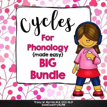 Preview of Cycles for Phonology BIG BUNDLE  500+ pages