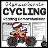 Cycling Reading Comprehension Informational Worksheet Olym