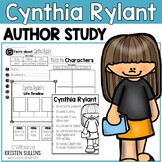 Cynthia Rylant "Click-and-Print" Author Study and Book Stu