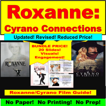 Preview of Cyrano de Bergerac ROXANNE PowerPoint Film Guide