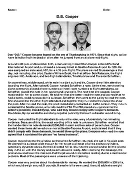 db cooper thesis