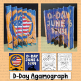 D Day Activities World War 2 Bulletin Board Agamograph Cra