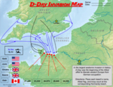 D-Day Invasion Map (Interactive World War II Map/Google Dr