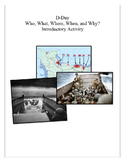 D-Day Invasion. Who, What, Where, When, and Why? Introduct