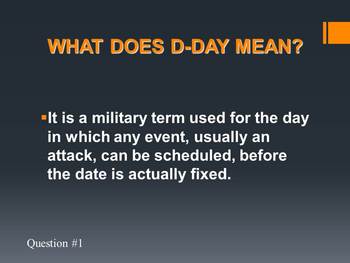 what is d day mean