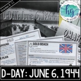 D-Day PowerPoint and Guided Notes (Print and Digital)