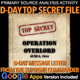 D-Day Secret File Primary Source: World War 2 (WWII) + Dis
