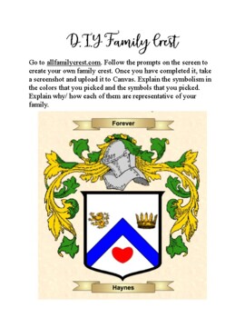 How to Create a Family Crest