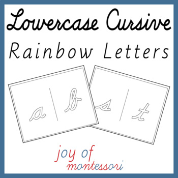 cursive letter tracing teaching resources teachers pay teachers