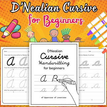 Preview of D’Nealian Cursive for Beginners