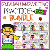 D’Nealian Handwriting Practice Bundle