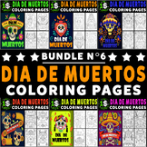 Día De Los Muertos Coloring Book Bundle N° 6 - 62 Sheets