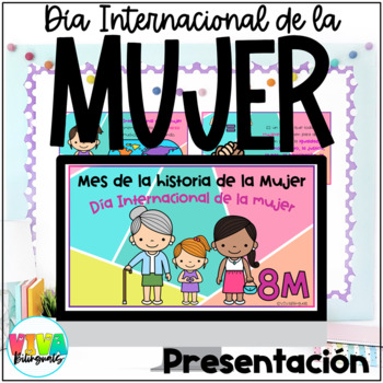 Preview of Día de la Mujer | Women's History Month Spanish Presentation