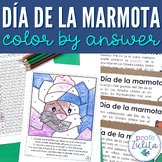 Día de la marmota Groundhog Day Activity in Spanish | Read