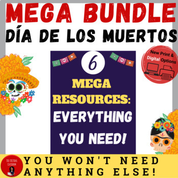 Preview of Día de los Muertos Bundle | Activities | Projects | Songs | Mexico + LESSON PLAN