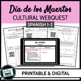 Día de los Muertos Cultural Webquest - Beginning Spanish |