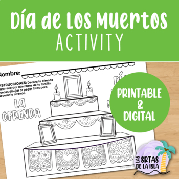 Preview of Día de los Muertos - Ofrenda Activity 