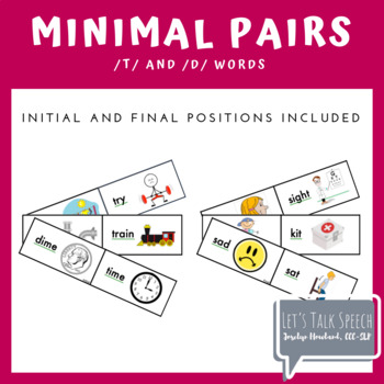 Preview of T and D Minimal Pairs