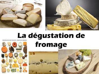 Preview of Dégustation de Fromage - French Cultural/Experiential Activity - Any Level