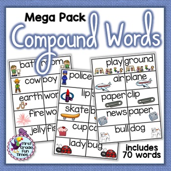 Preview of Compound Words with Writing Activities