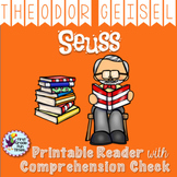 Theodor Seuss Geisel Author Study Spanish Included