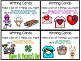 Writing Prompts Task Cards