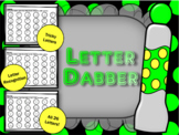 DABBER LETTERS (Letter practice using BINGO dabbers)