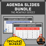 DAILY AGENDA SLIDES - The Monthly Series