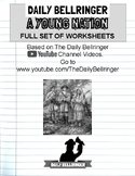 DAILY BELLRINGER A Young Nation Worksheet PACK with VIDEOS