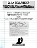 DAILY BELLRINGER U.S. Constitution Worksheet PACK with VID