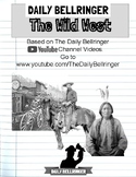 DAILY BELLRINGER Wild West Worksheet PACK with VIDEOS and 