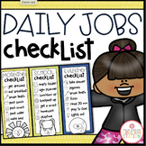 DAILY JOBS CHECKLIST | AT HOME ROUTINE