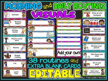 Visual Daily Routine Chart