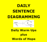 GRAMMAR: SENTENCE DIAGRAMMING UNIT:   Daily Warm Up and Wo