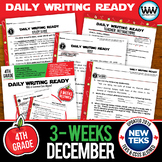 4th Grade Daily Language Review for December New ELA TEKS